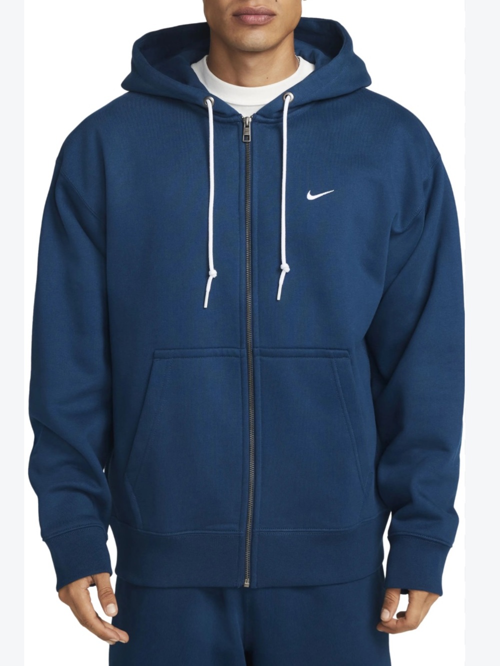 Nike Solo Swoosh Zip Hoodie Mens M